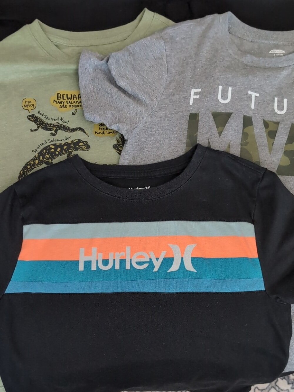 Mixed Boy's Tee Pack - Multi-Color Casual Shirts 15 Piece. - Picture 3 of 7